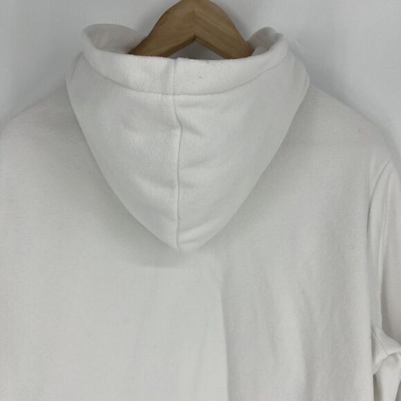 Dudley Stephens Sweatshirt Size XS White Hendrie Hoodie Terry Fleece Pullover - Picture 6 of 8
